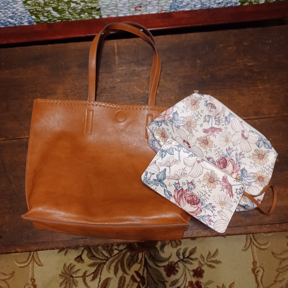 Boutique 3 Piece Purse Set NEW